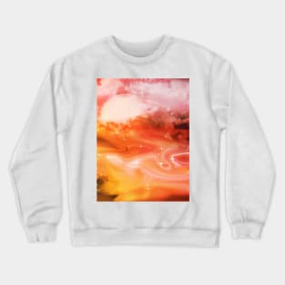 red fantasy world Crewneck Sweatshirt